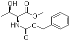 CAS # 57224-63-2, N-Carbobenzyloxy-L-threonine methyl ester, Z-Thr-OMe, Z-L-Threonine methyl ester
