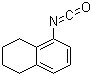 structure of CAS# 57235-17-3, 1-Isocyanato-5,6,7,8-tetrahydronaphthalene