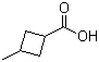 structure of CAS# 57252-83-2, 3-Methylcyclobutanecarboxylic acid