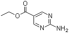 structure of CAS# 57401-76-0, 2-Amino-5-pyrimidinecarboxylic acid ethyl ester
