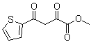 structure of CAS# 57409-51-5, Methyl 4-(2-thienyl)-2,4-dioxobutanoate
