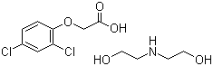 CAS 登录号：5742-19-8, 2,4-二氯苯氧乙酸二乙醇胺盐