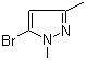 CAS # 5744-70-7, 5-Bromo-1,3-dimethyl-1H-pyrazole