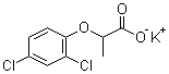 CAS # 5746-17-8, Dichlorprop potassium salt, Potassium 2-(2,4-dichlorophenoxy)propionate, SYS 67 Gebifan, SYS 67PROP