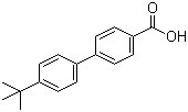 structure of CAS# 5748-42-5, 4'-tert-Butyl[1,1'-biphenyl]-4-carboxylic acid