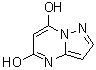 structure of CAS# 57489-70-0, 吡唑并[1,5-a]嘧啶-5,7-二醇