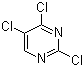 structure of CAS# 5750-76-5, 2,4,5-Trichloropyrimidine