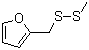 structure of CAS# 57500-00-2, 甲基糠基二硫