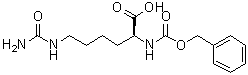 structure of CAS# 57533-91-2, N6-(氨基羰基)-N2-[苄氧羰基]-L-赖氨酸