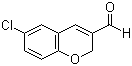 structure of CAS# 57544-34-0, 6-氯-2H-苯并吡喃-3-甲醛