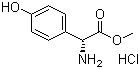 structure of CAS# 57591-61-4, D-对羟基苯甘氨酸甲酯盐酸盐