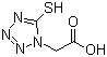 structure of CAS# 57658-36-3, 5-Mercapto-1H-tetrazole-1-acetic acid