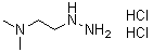 structure of CAS# 57659-80-0, 2-肼基-N,N-二甲基乙胺二盐酸盐