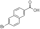structure of CAS# 5773-80-8, 6-溴-2-萘甲酸