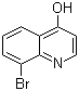 structure of CAS# 57798-00-2, 8-Bromo-4-quinolinol
