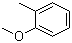 structure of CAS# 578-58-5, 2-Methylanisole
