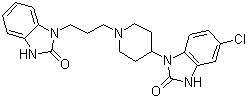 structure of CAS# 57808-66-9, Domperidone