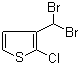 structure of CAS# 57846-02-3, 2-Chloro-3-(dibromomethyl)thiophene