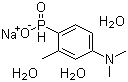 CAS # 5787-63-3, Toldimphos sodium trihydrate, [4-(Dimethylamino)-2-methylphenyl]phosphinic acid sodium salt trihydrate