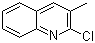 structure of CAS# 57876-69-4, 2-Chloro-3-methylquinoline