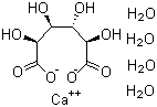 structure of CAS# 5793-89-5, D-蔗糖酸钙四水合物