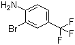 structure of CAS# 57946-63-1, 4-氨基-3-溴三氟甲苯