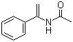 structure of CAS# 57957-24-1, 1-(乙酰氨基)-1-苯乙烯