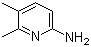structure of CAS# 57963-08-3, 2-Amino-5,6-dimethylpyridine