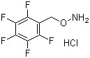 structure of CAS# 57981-02-9, O-(五氟苄基)羟胺盐酸盐