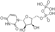 structure of CAS# 58-98-0, Uridine 5'-(trihydrogen diphosphate)