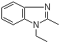 CAS # 5805-76-5, N-Ethyl-2-methylbenzimidazole, 1-Ethyl-2-methylbenzimidazole