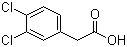 structure of CAS# 5807-30-7, 3,4-Dichlorophenylacetic acid