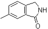 structure of CAS# 58083-55-9, 6-甲基-1-异吲哚啉酮