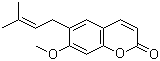 structure of CAS# 581-31-7, 软木花椒素