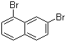 structure of CAS# 58258-65-4, 1,7-二溴萘