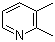 2,3-Lutidine molecular structure (CAS 583-61-9)