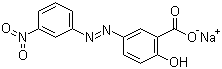 structure of CAS# 584-42-9, Mordant Yellow 1
