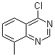 structure of CAS# 58421-80-0, 4-氯-8-甲基喹唑啉