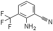 structure of CAS# 58458-14-3, 2-Amino-3-trifluoromethylbenzonitrile