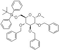 CAS # 58479-67-7, Methyl 6-O-[(1,1-dimethylethyl)diphenylsilyl]-2,3,4-tris-O-(phenylmethyl)-alpha-D-Glucopyranoside