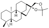 CAS # 58493-71-3, ent-16beta,17-Isopropylidenedioxykaurane
