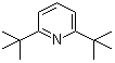 structure of CAS# 585-48-8, 2,6-Di-tert-butylpyridine
