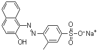 structure of CAS# 5850-86-2, Acid Brilliant Orange R