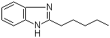 structure of CAS# 5851-46-7, 2-Pentyl-1H-benzimidazole