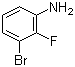 structure of CAS# 58534-95-5, 3-Bromo-2-fluoroaniline