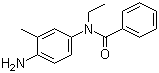 structure of CAS# 5856-00-8, N-(4-Amino-3-methylphenyl)-N-ethylbenzamide