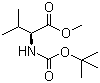 CAS # 58561-04-9, N-(tert-Butoxycarbonyl)-L-valine methyl ester, Boc-valine methyl ester