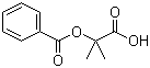 structure of CAS# 58570-00-6, 2-(苯甲酰氧基)-2-甲基丙酸