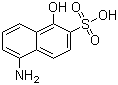 CAS # 58596-07-9, 5-Amino-1-hydroxy-2-naphthalenesulfonic acid, 1-Amino-5-hydroxy-6-naphthalenesulphonic acid