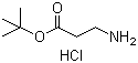 structure of CAS# 58620-93-2, beta-丙氨酸叔丁酯盐酸盐